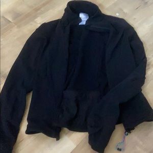 Black zip up